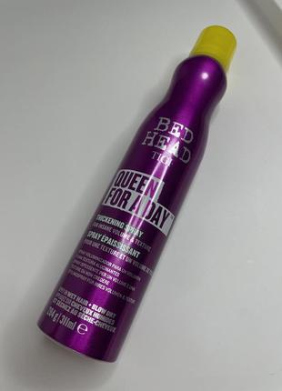 Спрей для об’єму - tigi bed head queen for a day  superstar1 фото