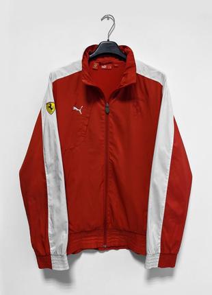 Ferrari puma куртка красная