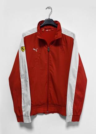 Ferrari puma куртка красная