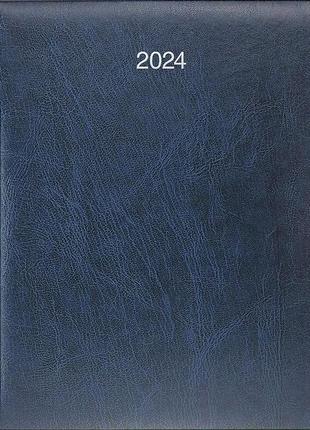 Щотижневик датований 2024 рік, а4 формату, синій, 152 аркуши brunnen бюро miradur