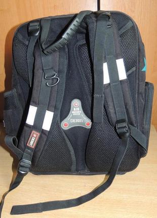 Школьный рюкзак derby с дышащей ортопедической спинкой4 фото