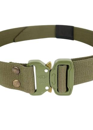 Ремень тактический tactical belt 130х4 см олива