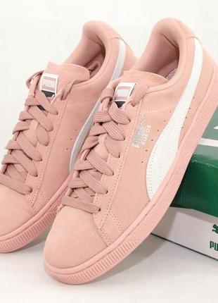 Puma suede classic ориигнал, женские кроссовки,замш,  из сша 355462-672 фото