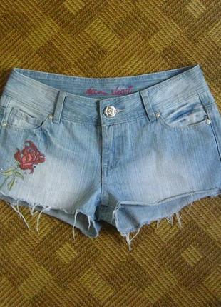 Джинсовые шорты denim co размер m/l  44р