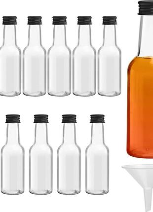 Багаторазові пластикові порожні пляшки для напоїв 12 шт 250 мл1 фото