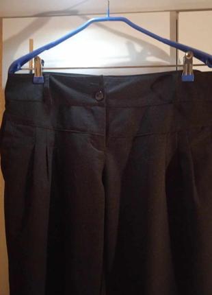Красивые черные брюки джоггеры от bodyflirt 50-546 фото
