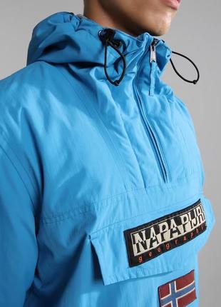 Napapijri rainforest winter 3 jacket light blue original | napapijri анорак зимній оригінал