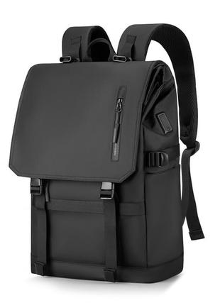 Рюкзак міський mark ryden camp mr5748sj bk для ноутбука 15,6" з usb чорний