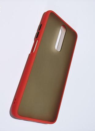 Захисний матовий чохол likgus hard case для xiaomi redmi k30 красний