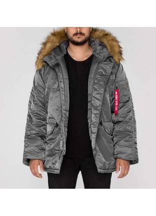 N-3b parka от alpha industries большой размер