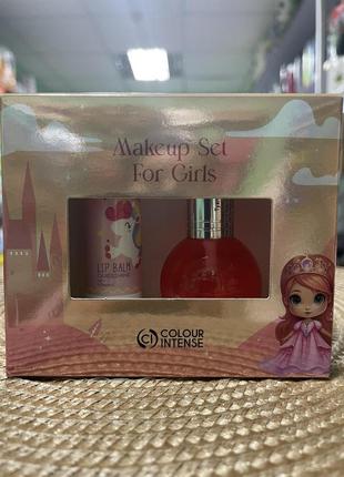 Colour intense makeup kids for girls набір (edt/15ml + lip/balm/5g)1 фото