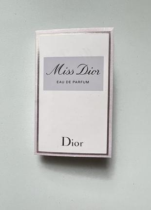 Dior miss dior edp пробник2 фото