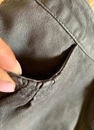 Класна шкіряна міні спідниця topshop, s\m