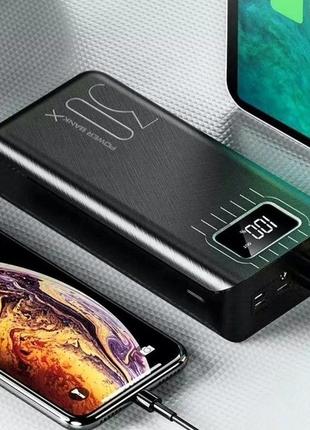 Power bank 30000mah зарядное устройство