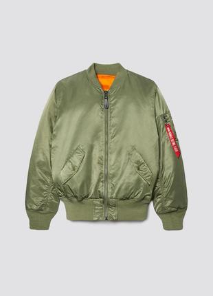 Ма-1 бомбер оригинал в в оливковом цвете, есть размеры