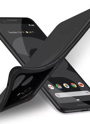 Tpu тонкий матовый чехол x-level guardian для google pixel 3a