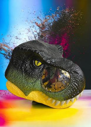 Маска тиранозавра зі світлом та звуком, маска динозавра tyrannosaurus rex ws 5501