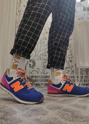 Разноцветные кроссовки new balance. оригинал.