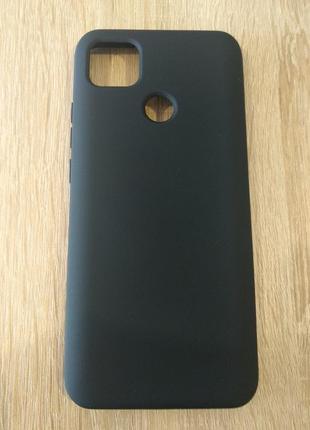 Чохол silicone cover case для xiaomi redmi 9c black