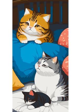 Картина за номерами "пухнастик" 11516-ac 40х80 см