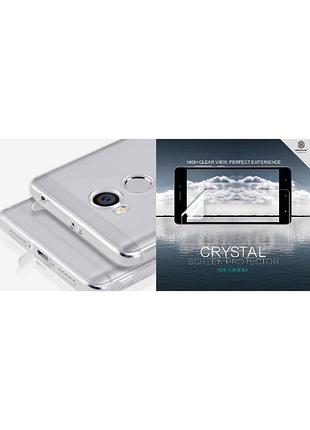 Силиконовий чохол+пленка nillkin для xiaomi redmi 4 pro