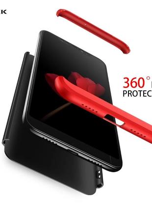 Защитный чехол бамперgkk 360 для xiaomi redmi note 6 pro / redmi note 6