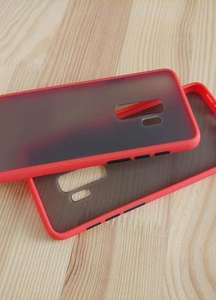 Протиударний чохол likgus для samsung s9 plus/s9 plus червоний