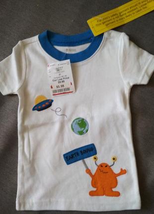 Новая футболка gymboree мальчику или девочке на 1-2 года, весна/лето