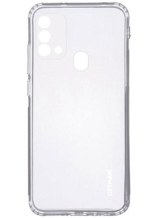 Tpu чехол getman clear 1,0 mm для samsung galaxy m21s