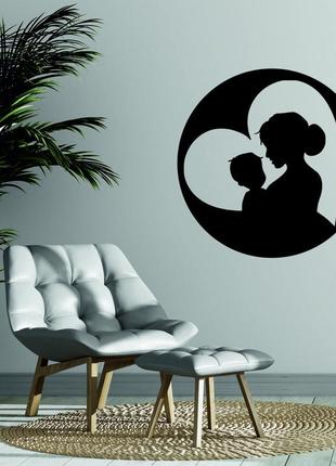 Декоративне настінне панно «мати та дитина», декор на стіну3 фото