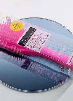 Щітка для волосся hair comb (червоно-рожева)