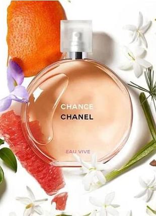 Chanel chance eau vive туалетна вода (пробник)2 фото