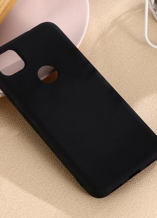 Google pixel пиксель 4a ( 4g ) черный чехол накладка силикон кейс