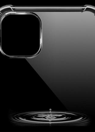 Противоударный силиконовый прозрачный чехол для iphone 11 pro / айфон 11 про
