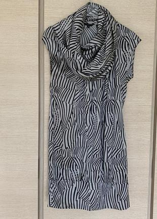 Дивовижне шовкове плаття з хомутом ted baker розмір 3 або м