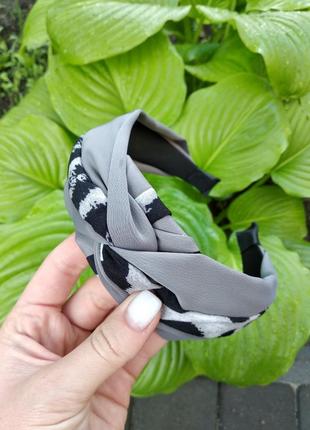 Стильний леопардовий обруч, ободок