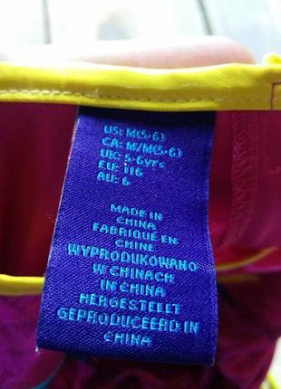 Карнавальна сукня супердівчинка зірка зірочка рожева 5-6 років 3