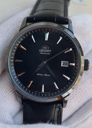 Чоловічий годинник часы orient automatic 40mm black