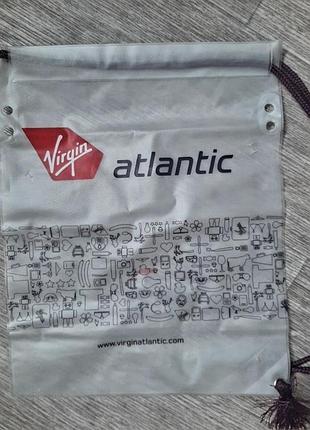 Рюкзак сумка прозора virgin atlantic