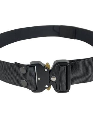 Ремінь тактичний tactical belt 130х4 см чорний