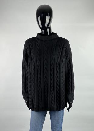 Итальянский вставной свитерик wool cashmere silk angora