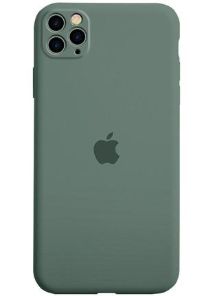 Зеленый чехол силикон кейс полная защита для apple iphone 11 pro / iphone 11 pro
