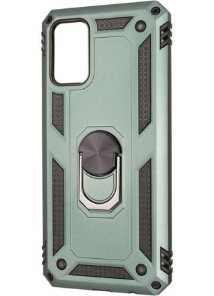 Противоударный чехол getman (ударопрочный) для samsung a025 (a02s) dark green3 фото