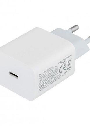 Зарядний пристрій xo a829 20w type-c pd fast charger адаптер зі швидкою зарядкою white