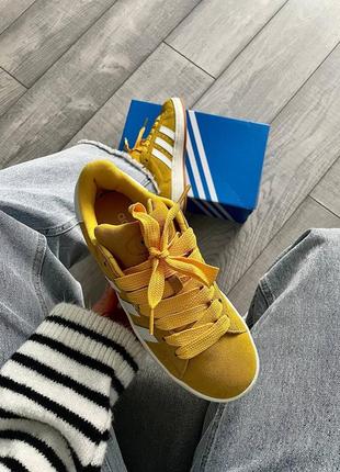 Кроссовки adidas campus 00s yellow2 фото