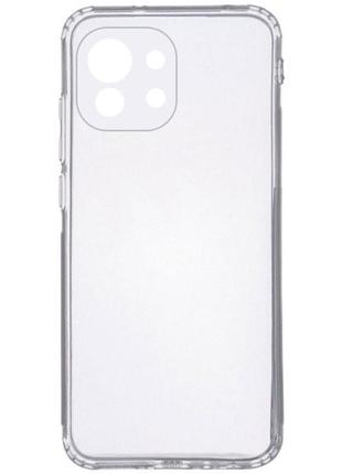 Tpu чехол getman clear 1,0 mm для xiaomi mi 11