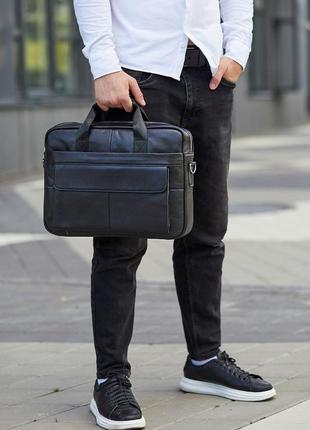 Черная сумка для ноутбука мужская tiding bag a25f-17621a10 фото