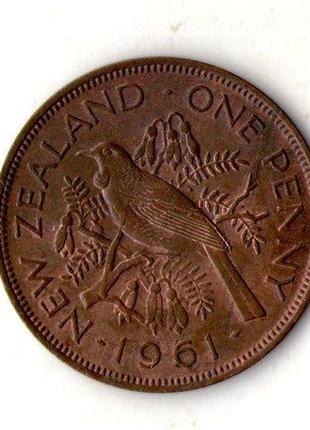 Нова ісландія ÷ королева софія ii 1 пінні, 1956-1965 no1417