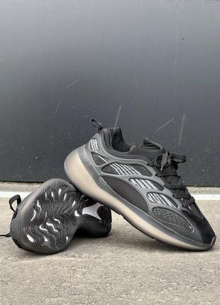 Stilli yeezy 700 v3 черные демисезонные