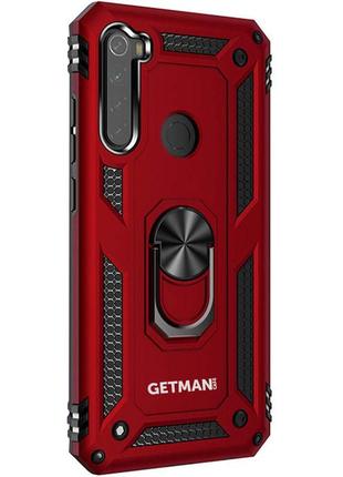 Противоударный чехол getman (ударопрочный) для samsung galaxy a21 red